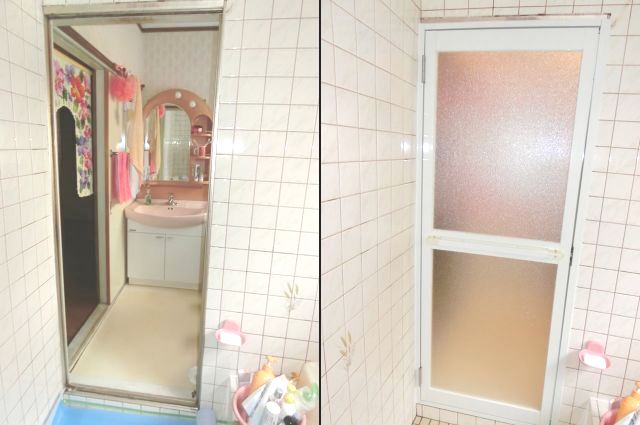 浴室ドア取替 ＬＩＸＩＬロンカラー浴室用 名古屋市守山区