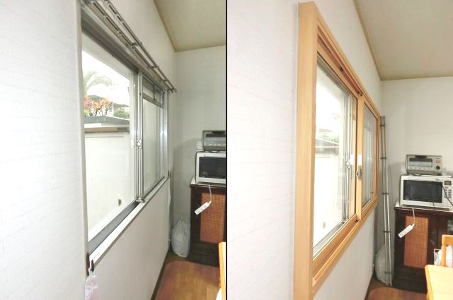 窓の結露対策 防寒対策 ＬＩＸＩＬ内窓インプラス 名古屋市千種区